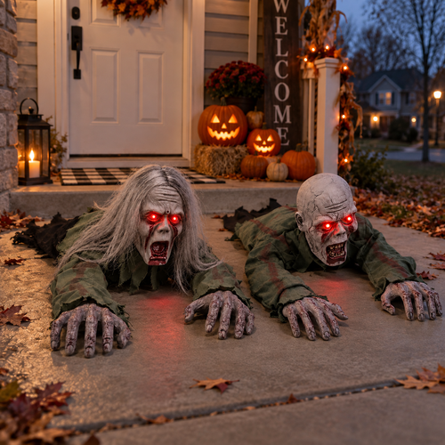 DeadCrawl - Animated Crawling Zombie Halloween Prop