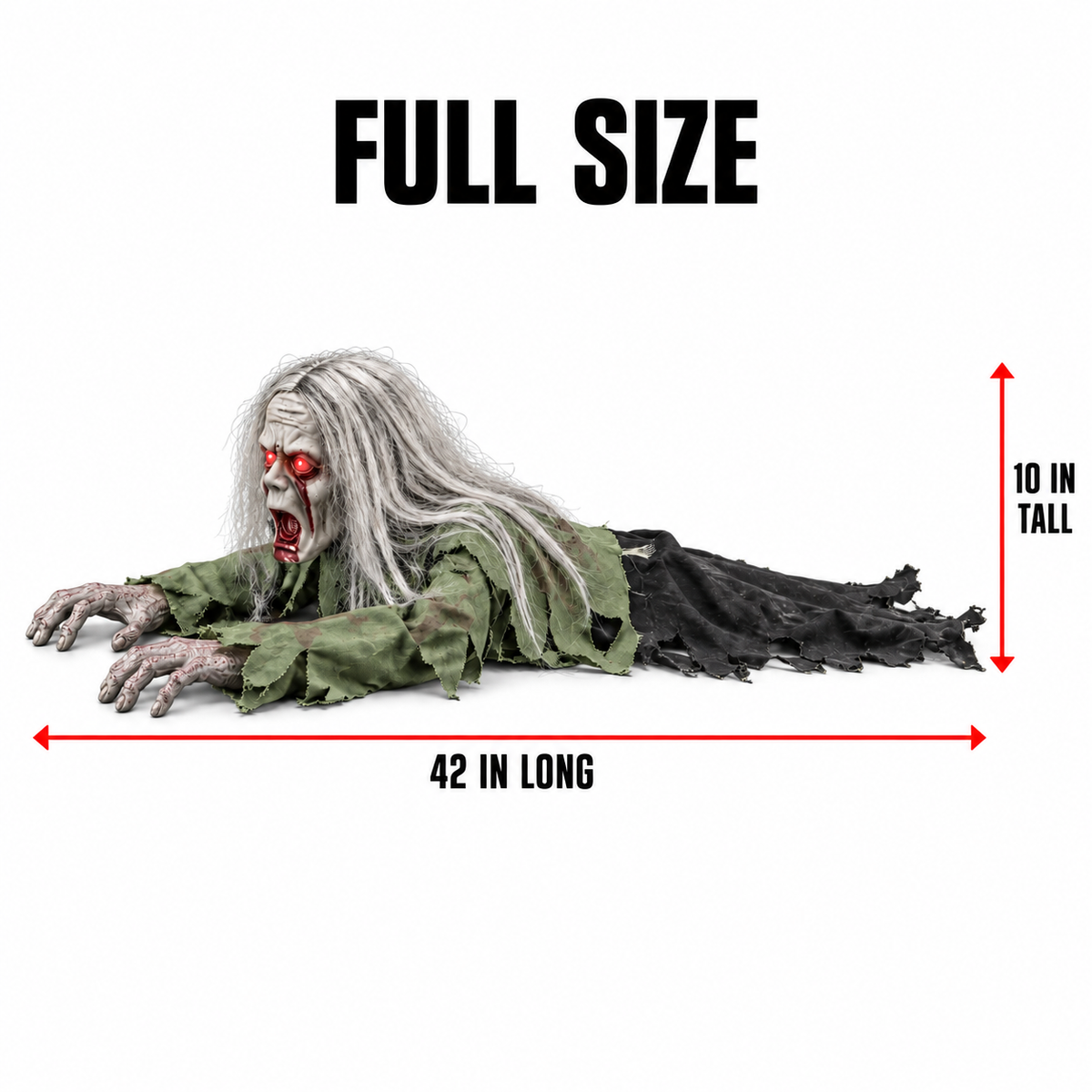 DeadCrawl - Animated Crawling Zombie Halloween Prop